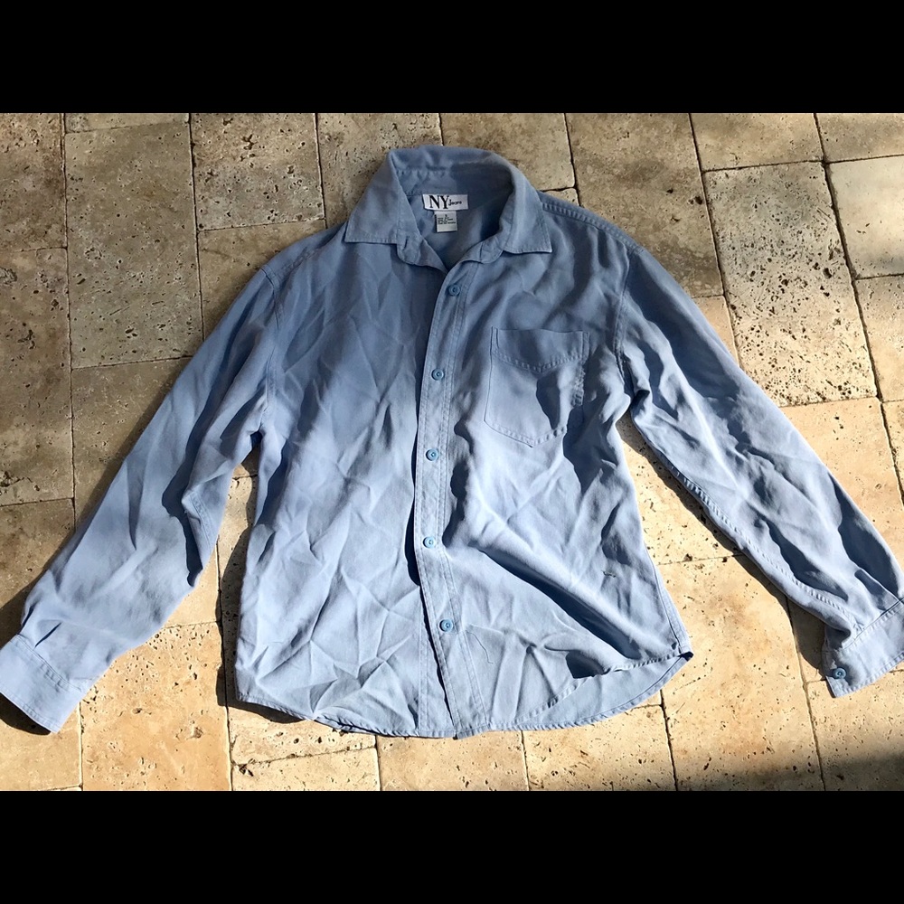 100% Silk Button Down